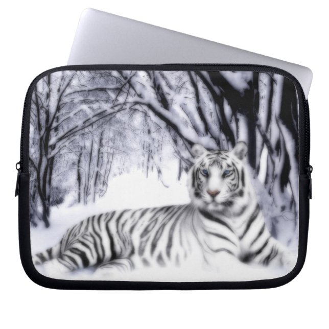 WhiteTiger ラップトップスリーブ (正面)