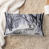 WhiteTiger ランバークッション (ブランケット)