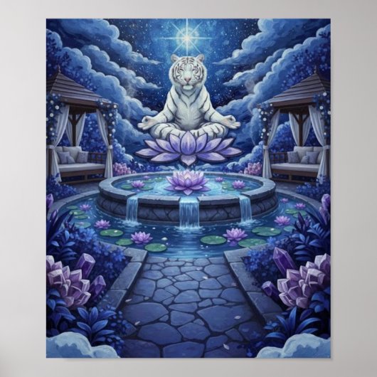 WhiteTigerMeditation ポスター (正面)