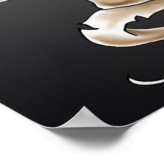 WhiteTrashポスター ポスター (角)