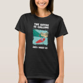 Whitewater Kayaking Is The Best Therapy Premium Tシャツ (正面)