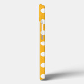 Whitle水玉模様の黄色のCase-Mate iPhoneケース Case-Mate iPhoneケース (裏面 / 左)