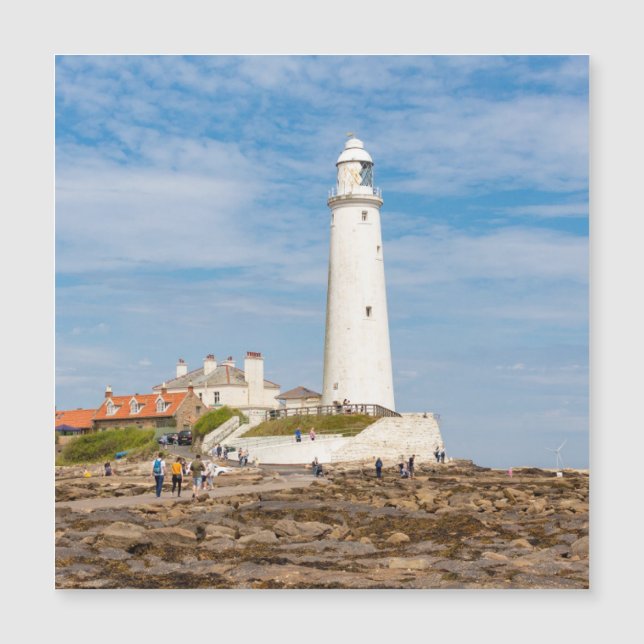 Whitley Bay lighthouse (正面)