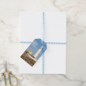 Whitley Bay lighthouse ギフトタグ (より糸付き)