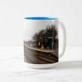 Whitley Bridge Railway Station ツートーンマグカップ (正面右)