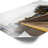 Whitley Bridge Railway Station フォトプリント (角)