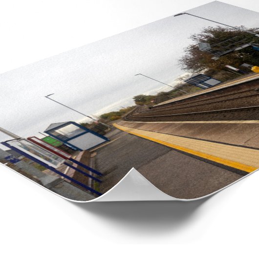 Whitley Bridge Railway Station ポスター (角)