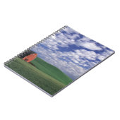 Whitmanのムギ及びオオムギ分野の赤い納屋 ノートブック (左側)