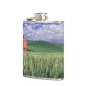 Whitman 2のムギ及びオオムギ分野の赤い納屋 フラスク (左)