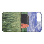 Whitman 2のムギ及びオオムギ分野の赤い納屋 Case-Mate iPhoneケース (裏面(横))