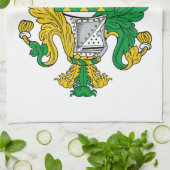 Whitmoreの家紋 キッチンタオル (折り畳み)