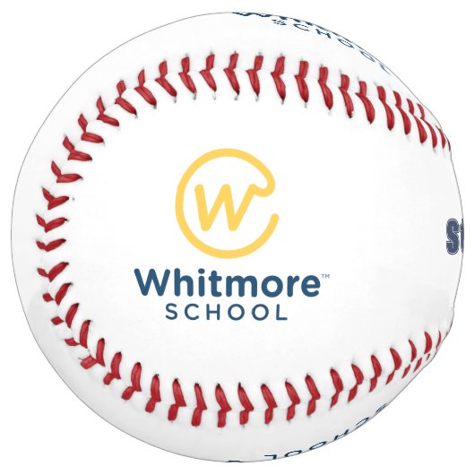 Whitmore School Personalized Softball ソフトボール (正面左)