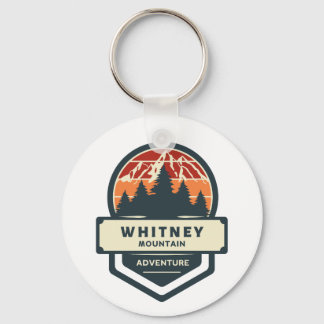 Whitney mountain peak climbing and hiking キーホルダー