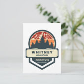 Whitney mountain peak climbing and hiking シーズンポストカード (スタンド正面)
