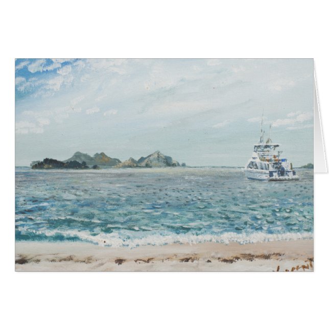 Whitsundayの島オーストラリア。 1998年 (正面横)