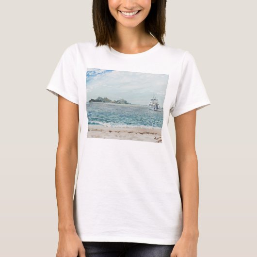 Whitsundayの島オーストラリア。 1998年 tシャツ (正面)