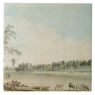WhittleburyのWakefieldロッジの北西眺め タイル