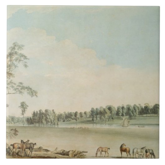 WhittleburyのWakefieldロッジの北西眺め タイル (正面)