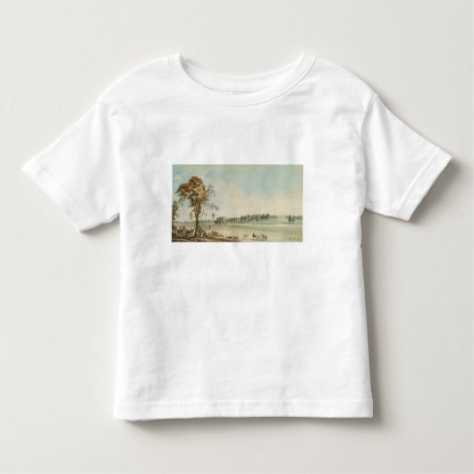 WhittleburyのWakefieldロッジの北西眺め トドラーTシャツ (正面)