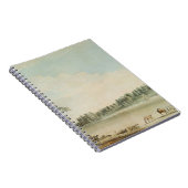 WhittleburyのWakefieldロッジの北西眺め ノートブック (右側)