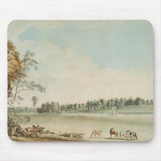 WhittleburyのWakefieldロッジの北西眺め マウスパッド (正面)