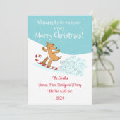 Whizing By – クリスマスカード (スタンド正面)