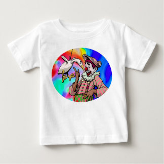 Whizzoのガチョウの幼児のTシャツ ベビーTシャツ