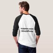 WHOはシドニーですか。世界の私のお気に入りのなコメディアン Tシャツ (裏面フル)