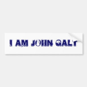 WHOはジョンGALTです バンパーステッカー