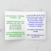 WHOを回しています60を見て下さい! 招待状 (内部)