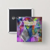 [Who Am I]ボタン 缶バッジ (正面&裏面)