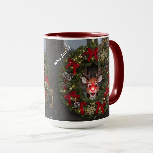 Who Am I? Christmas Mug マグカップ (正面右)