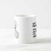WHO AM I TO JUDGE.png コーヒーマグカップ (中央)