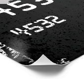 “WHO?” (Black Card Pop) ポスター (コーナー)