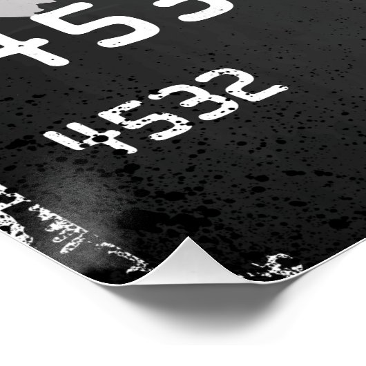 “WHO?” (Black Card Pop) ポスター (コーナー)