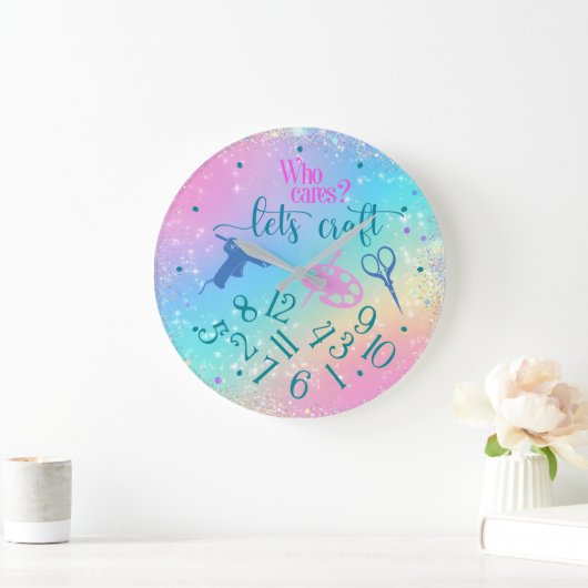 Who Cares  ラージ壁時計 (ホーム)