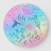 Who Cares  ラージ壁時計 (正面)