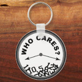 Who Cares Clock キーホルダー (正面)