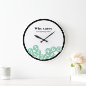 Who cares WALL CLOCK ラージ壁時計 (ホーム)