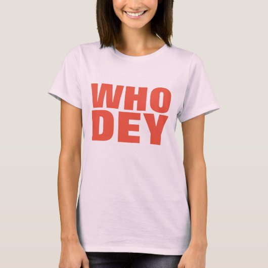 WHO DEYサッカーTシャツ&タンクトップ Tシャツ (正面)