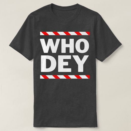 Who Deyヒップホップ1 Tシャツ (デザイン正面)