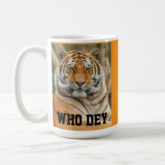 WHO DEY BENGAL TIGER COFFEE MUG コーヒーマグカップ (左)