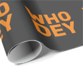 WHO DEY CINCINNATI FOOTBALL CHRIMAS ラッピングペーパー (ロールコーナー)