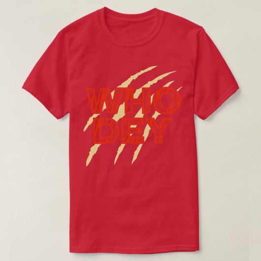 Who Dey Cincinnati Tシャツ (デザイン正面)