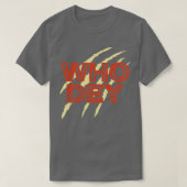 Who Dey Cincinnati Tシャツ (デザイン正面)