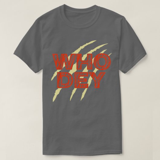 Who Dey Cincinnati Tシャツ (デザイン正面)