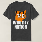 Who Dey Nation Tシャツ (デザイン正面)