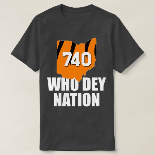Who Dey Nation Tシャツ (デザイン正面)