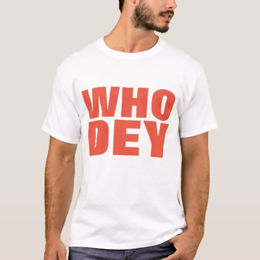 WHO DEY Tシャツ (正面)