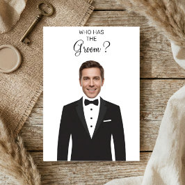 Who Has The Groom Scratch Off Game Bridal Shower サンキューカード